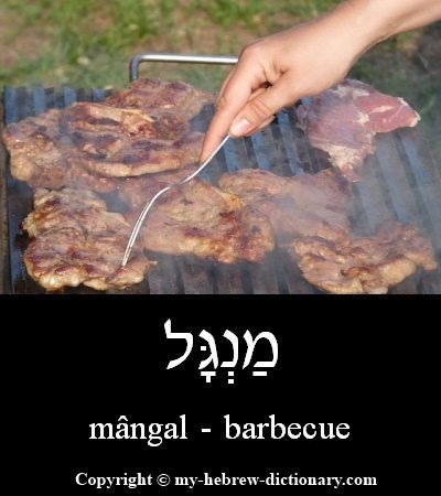 Barbecue in Hebrew