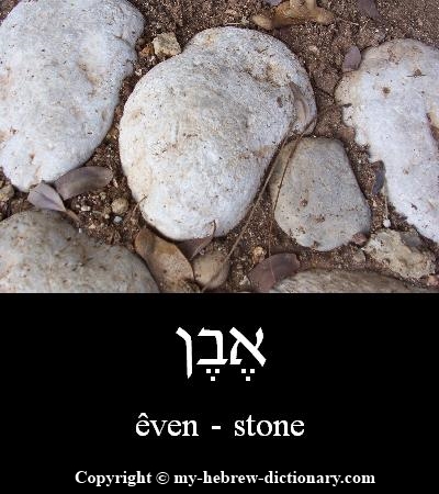 Stone in Hebrew